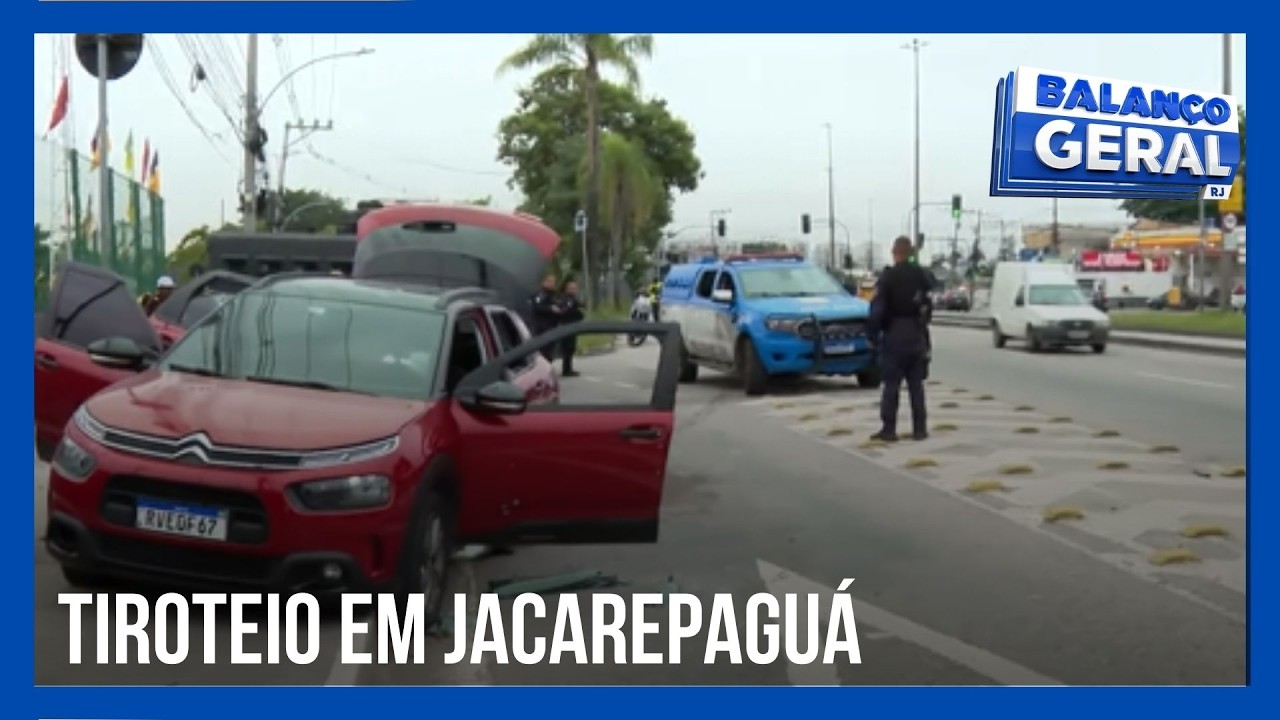 UM BANDIDO MORREU E OUTRO FOI BALEADO | TIROTEIRO EM JACAREPAGUÁ