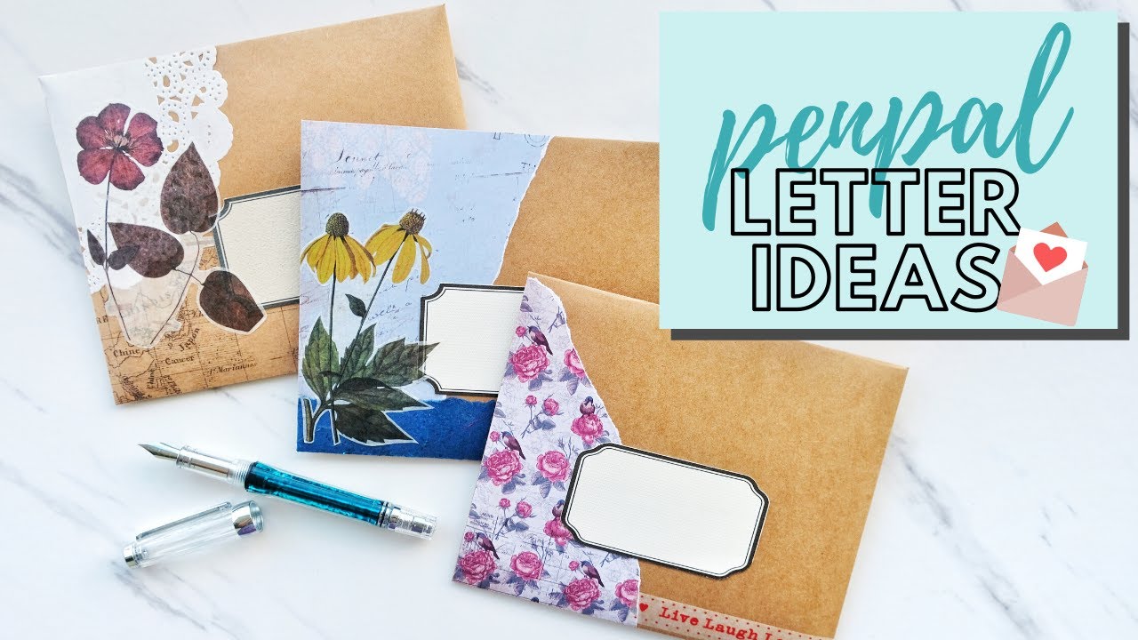 Penpal Letter Ideas | Serendipity and Bliss