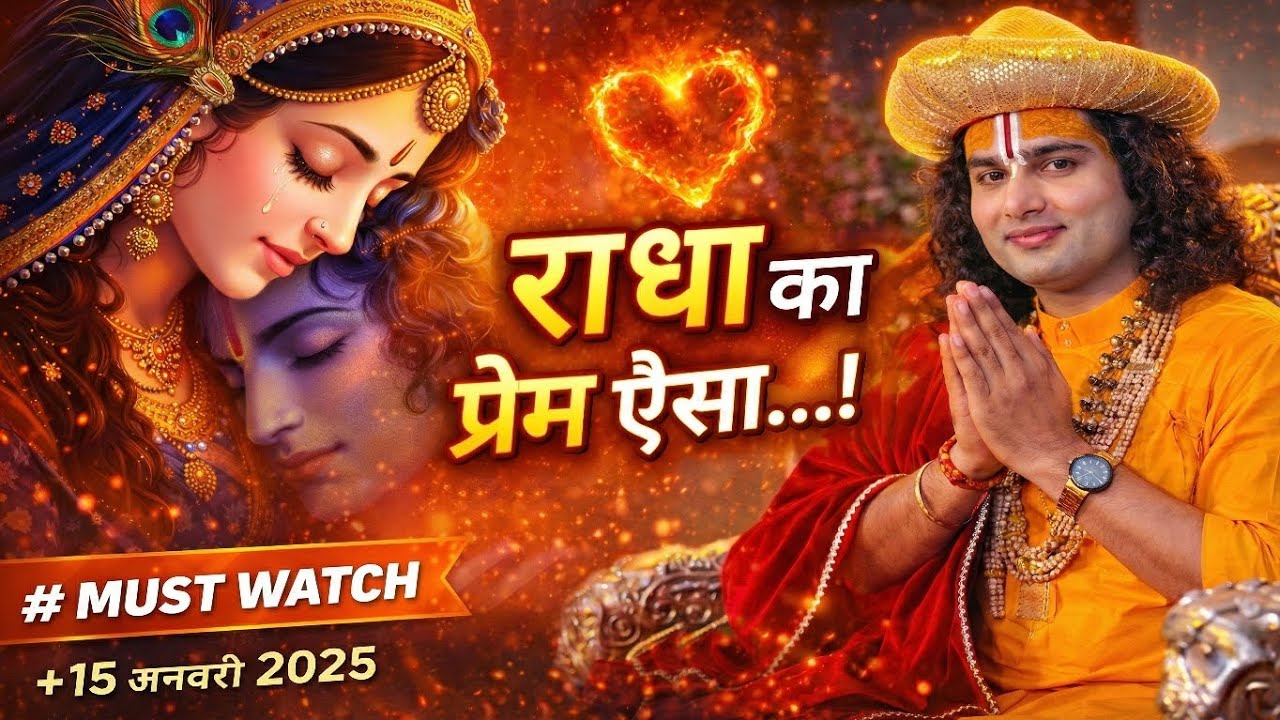 प्रेम की असली पहचान क्या है? | जब ज्ञान हार जाता है | Part-2 | अनिरुद्धाचार्य महाराज” 🌸