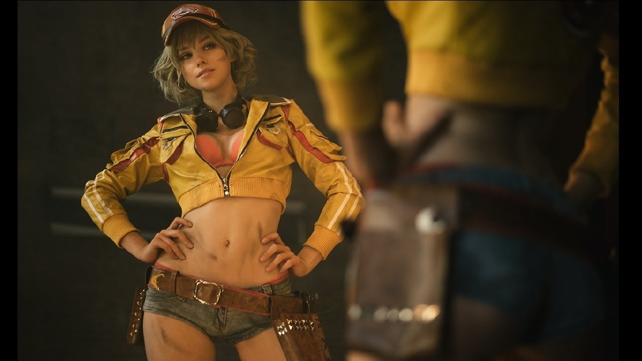 Final Fantasy 15 Cosplay - Shirogane sama as Cindy Aurum (with Prompto)