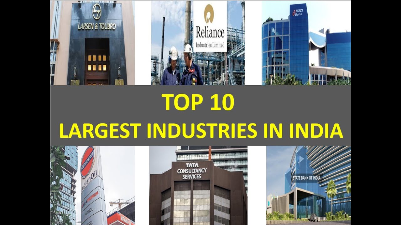 TOP 10 LARGEST INDUSTRIES IN INDIA 2020
