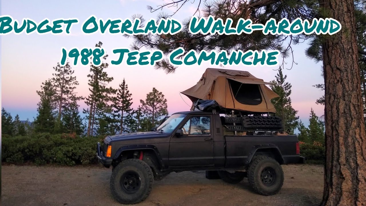 Budget Overland Vehicle Walk-around; 1988 Jeep Comanche