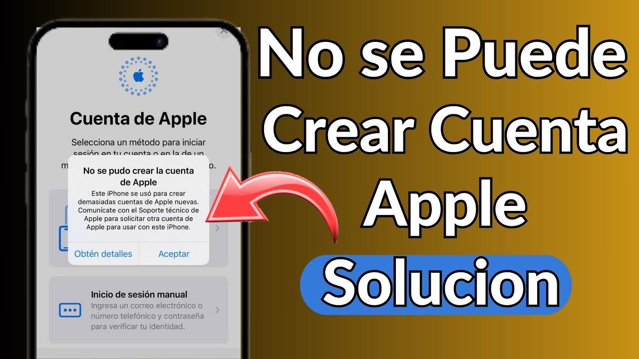 No se Puede Crear la cuenta Apple id en este Momento | SOLUCION ✅ Crear Apple id Gratis 2026