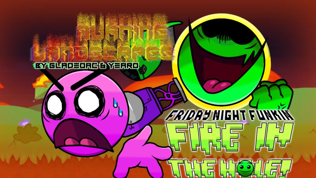 FNF fire in the hole Burning Landscapes V2 OST