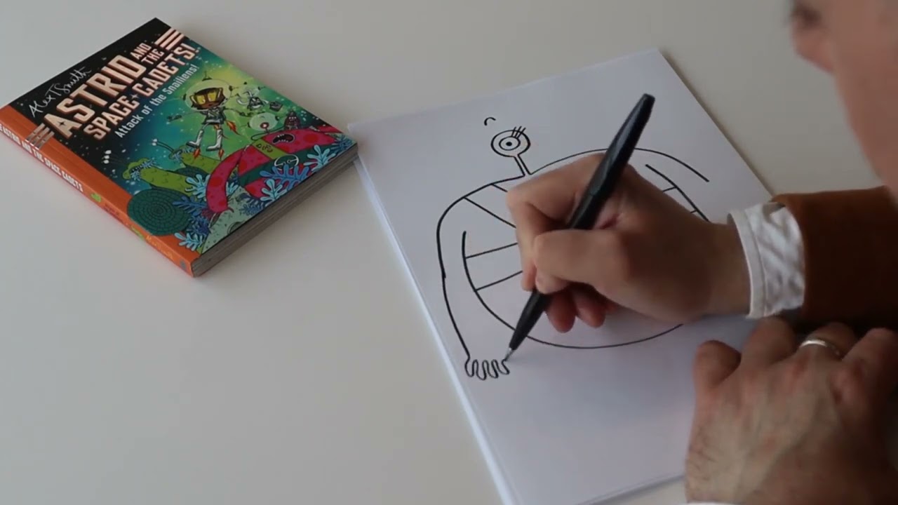 Draw Along for Kids with Alex T. Smith #kidsdrawalong #drawingforkids