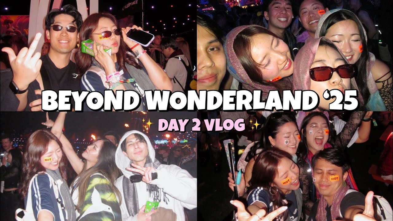 chaos continues at BEYOND WONDERLAND 2025 🫨 (day 2 vlog)