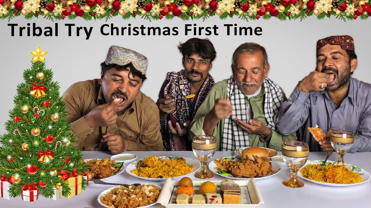 Tribal People Try Christmas For The First Time