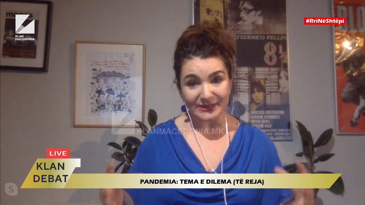 KLAN DEBAT - ERISA ZYKA - TV KLAN, BRUKSEL