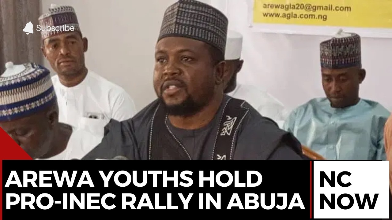 Arewa Youths Hold Solidarity Rally for INEC Leadership