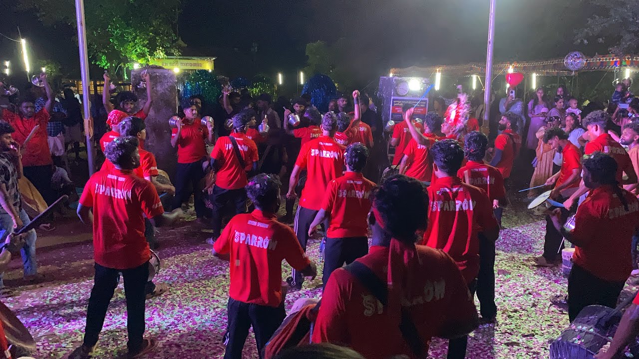 Sparrow Thambolam ♥️♥️ | Eranellur pooram| Ulsav committee | #sparrow #thambolam #festival 2025