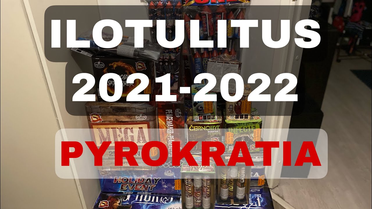 Uuden vuoden pommitus pyrokratian tuotteilla