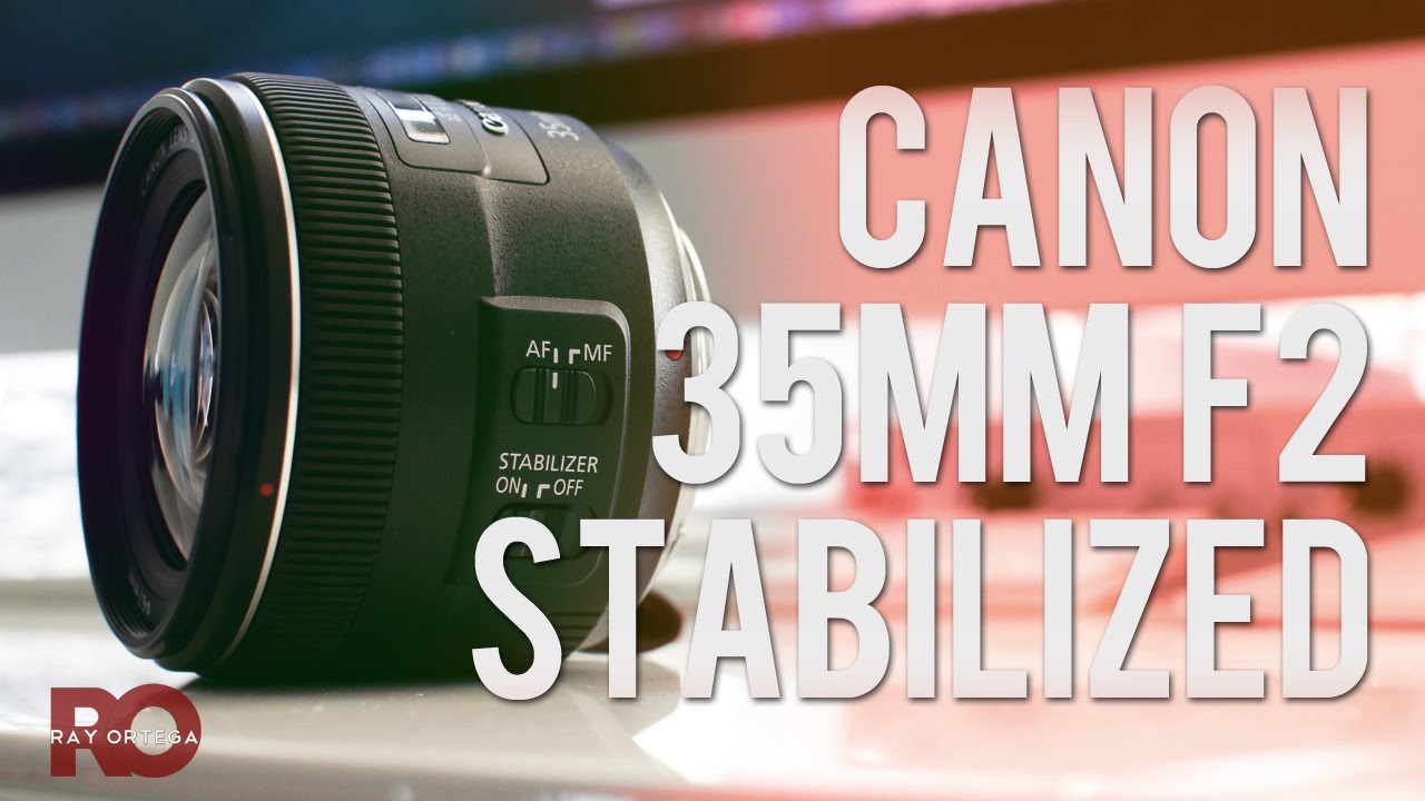 Canon 35mm F2 IS Lens
