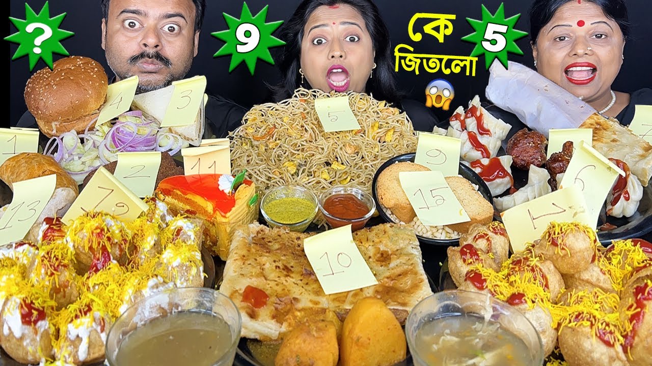 LUCKY NUMBER CHALLENGE FUCHKA, CAKE, NOODLES, MOMO EATING CHALLENGING VIDEO WITH PUNISHMENT 🤮#asmr
