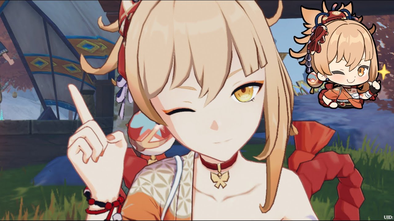 Soulblazers' Snowfall Journey Event, But It's Mostly Yoimiya