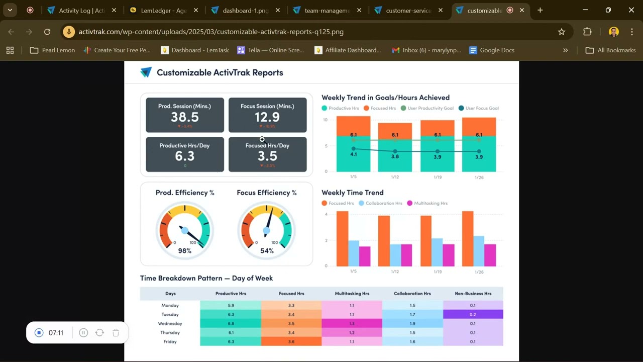 How to Show Proof of Work to Clients | ActiveTrack vs LemLedger Tutorial