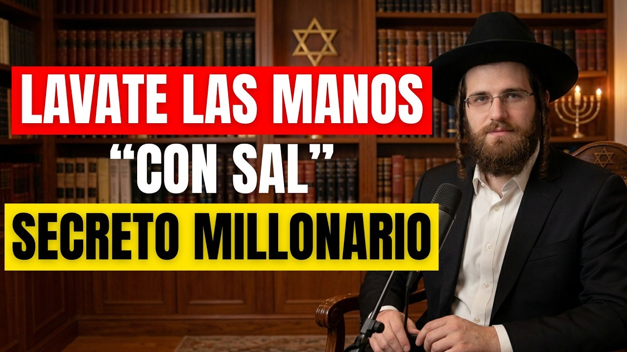 Por Qué los Millonarios Judíos se Lavan las Manos con SAL: El Ritual Secreto de la Riqueza