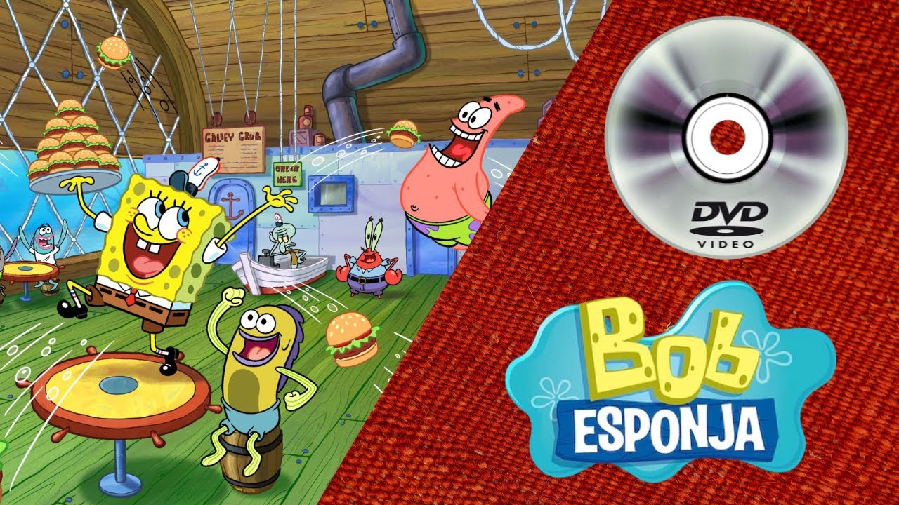 BOB ESPONJA VOCÊ ESTÁ DESPEDIDO DVD + MENU