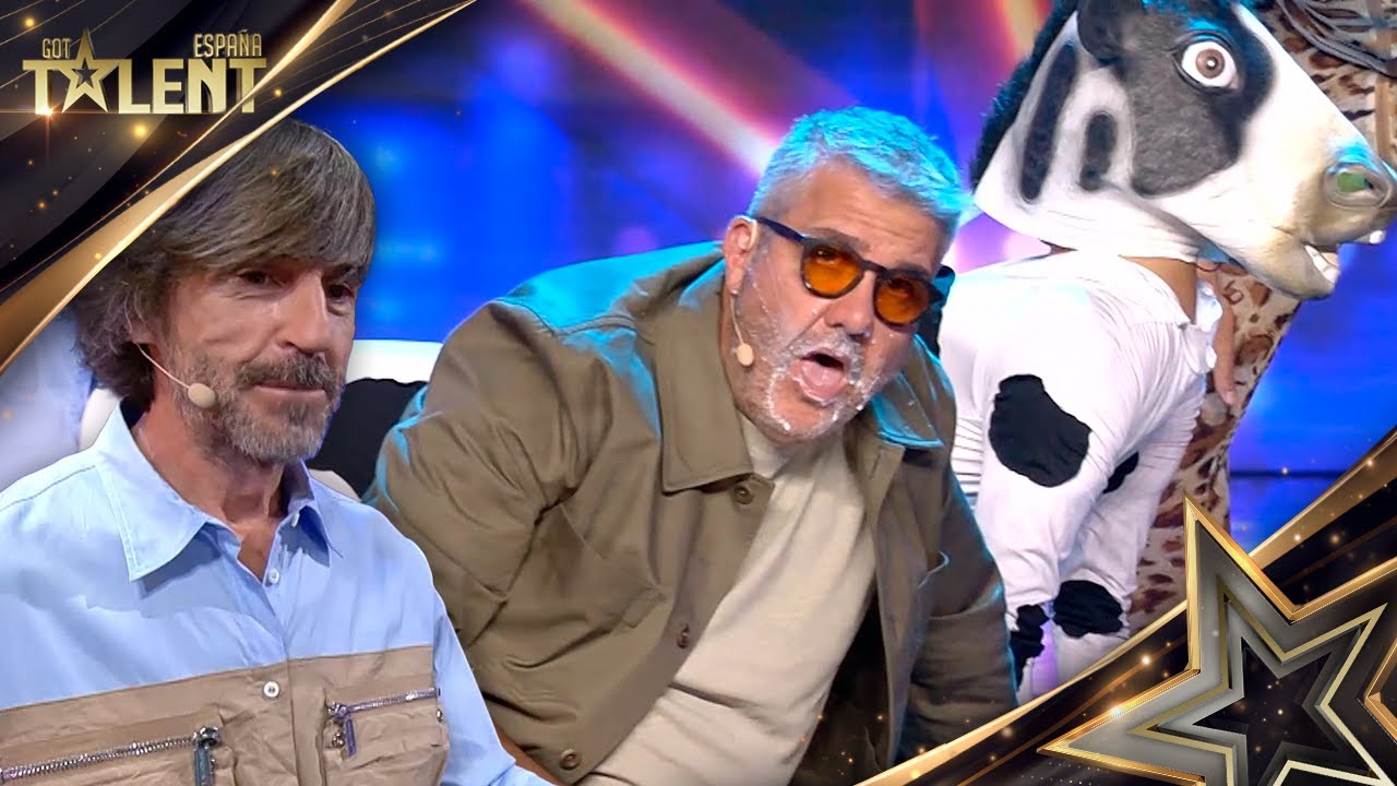 COMEDIA ABSURDA y momentazos a&uacute;n m&aacute;s absurdos, &iexcl;un cuadro! | Audiciones 1 | Got Talent Espa&ntilde;a 2024