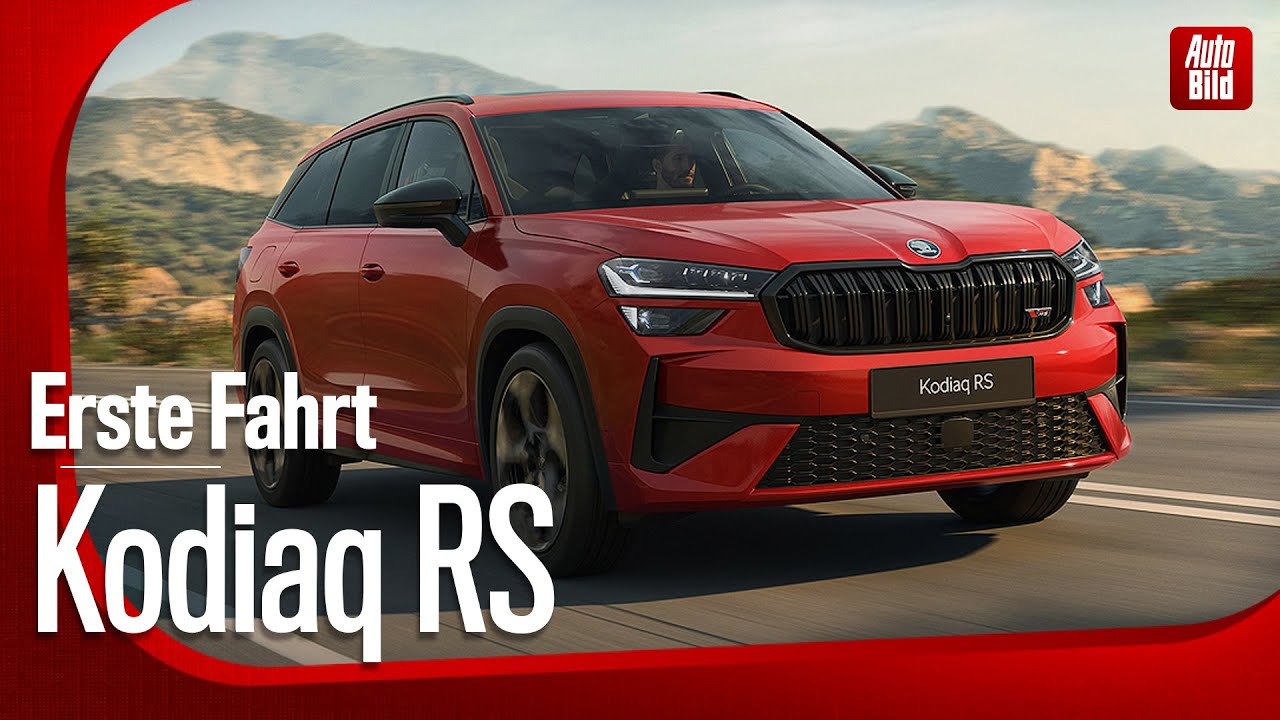 Der neue Kodiaq RS ist ein Raumschiff mit Rasanz | Erste Fahrt mit Rolf Klein