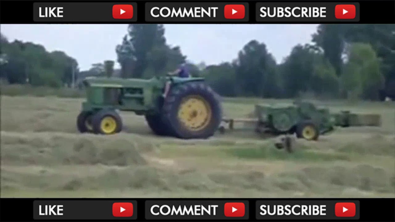 World Amazing Modern Agriculture Equipment and Mega Machines: Hay Bale Handling Tractor, Loader