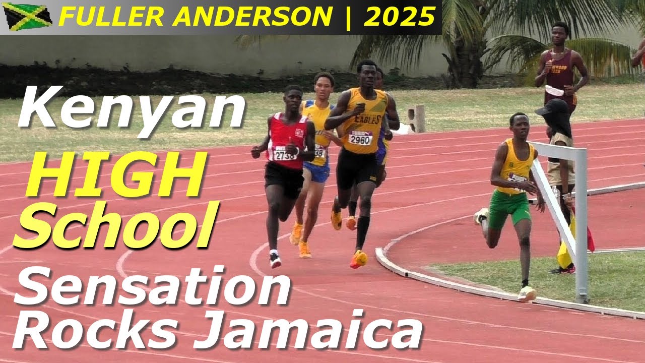 African Rising Star Ryan ACHAU | St. Jago High School Sensation Dominates 800m In Jamaica