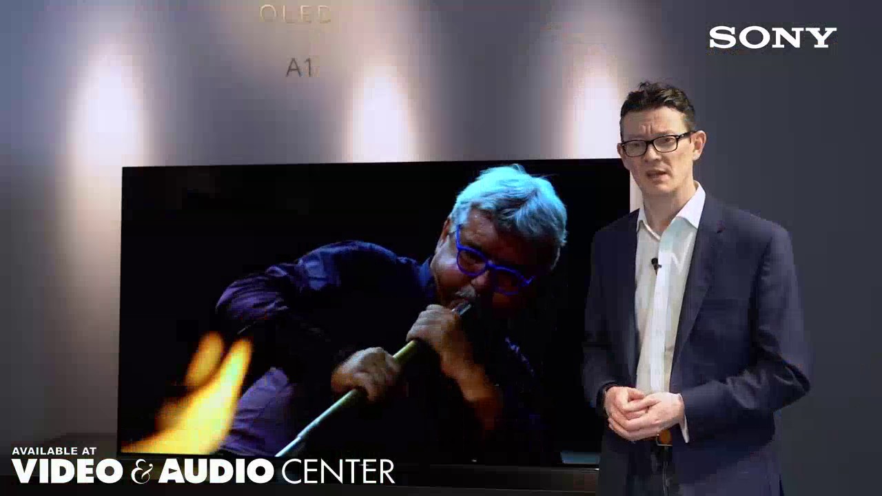 Sony A1E 4K HDR OLED TV Set for American Debut at Video & Audio Center