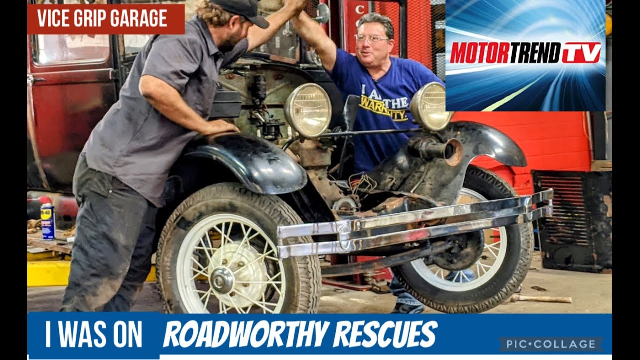 Behind the scenes with Derek Bieri of Vice Grip Garage on Roadworthy Rescues 