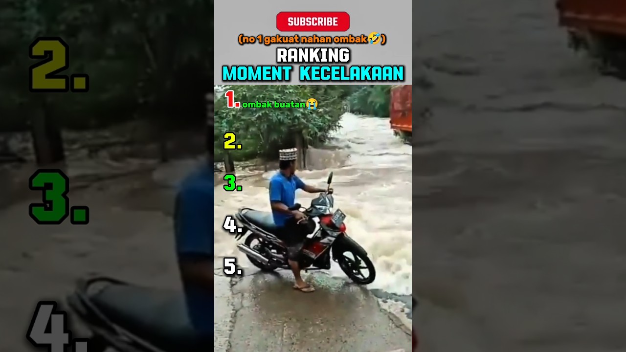 ranking kecelakaan 😂😹