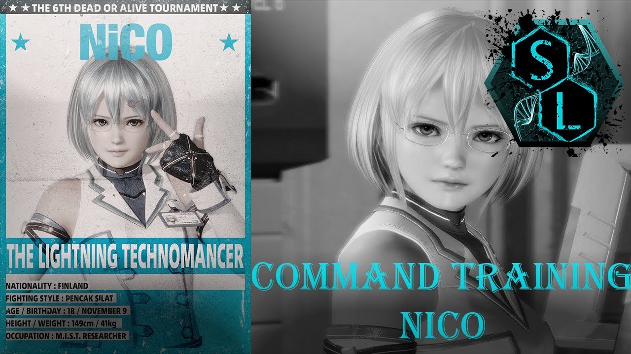 Dead or Alive 6 - Nico Command Training