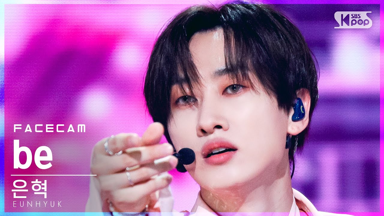 [페이스캠4K] 은혁 'be' (EUNHYUK FaceCam)│@SBS Inkigayo_2021.10.24.