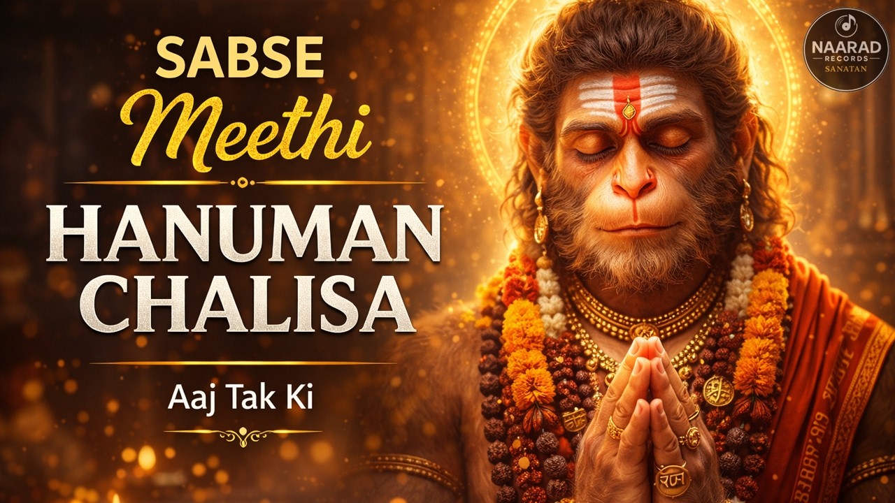 हनुमान चालीसा | Most Beautiful Hanuman Chalisa | 90s Bollywood Style Devotional Chant