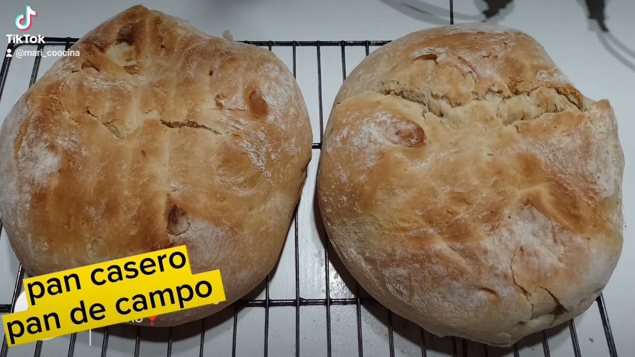 c&oacute;mo hacer pan de campo receta f&aacute;cil
