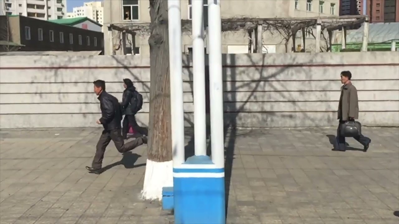 North Korea: Driving views of North Kora: Pyongyang, countryside and DMZ