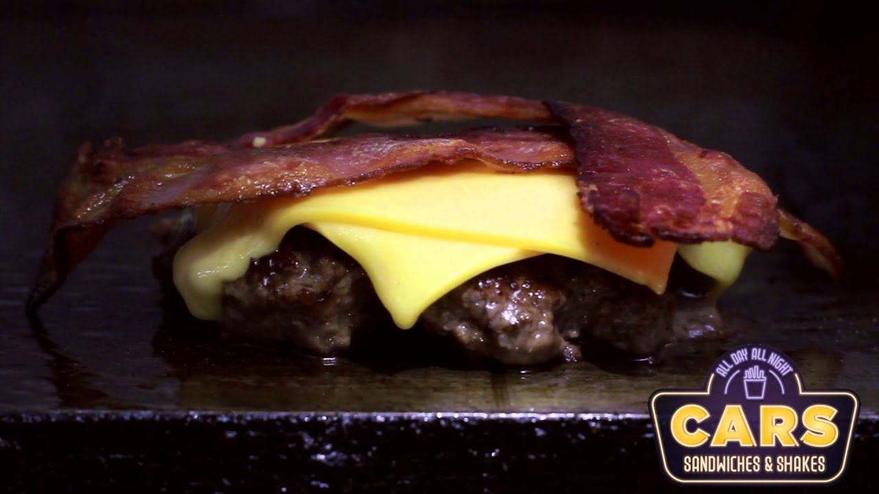 Hungry? CARS: Sandwiches & Shakes Bacon Cheeseburger