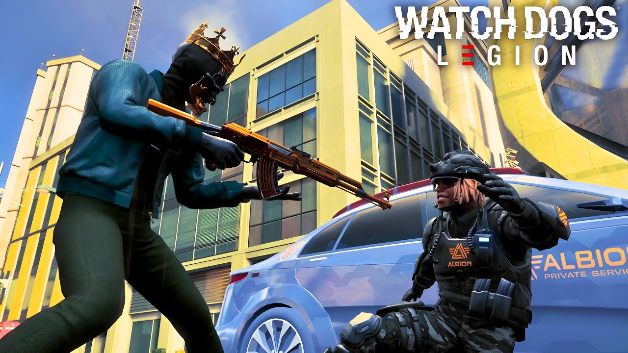 Captivating Stealth Kills in Watch Dogs Legion (4k 60Fps)