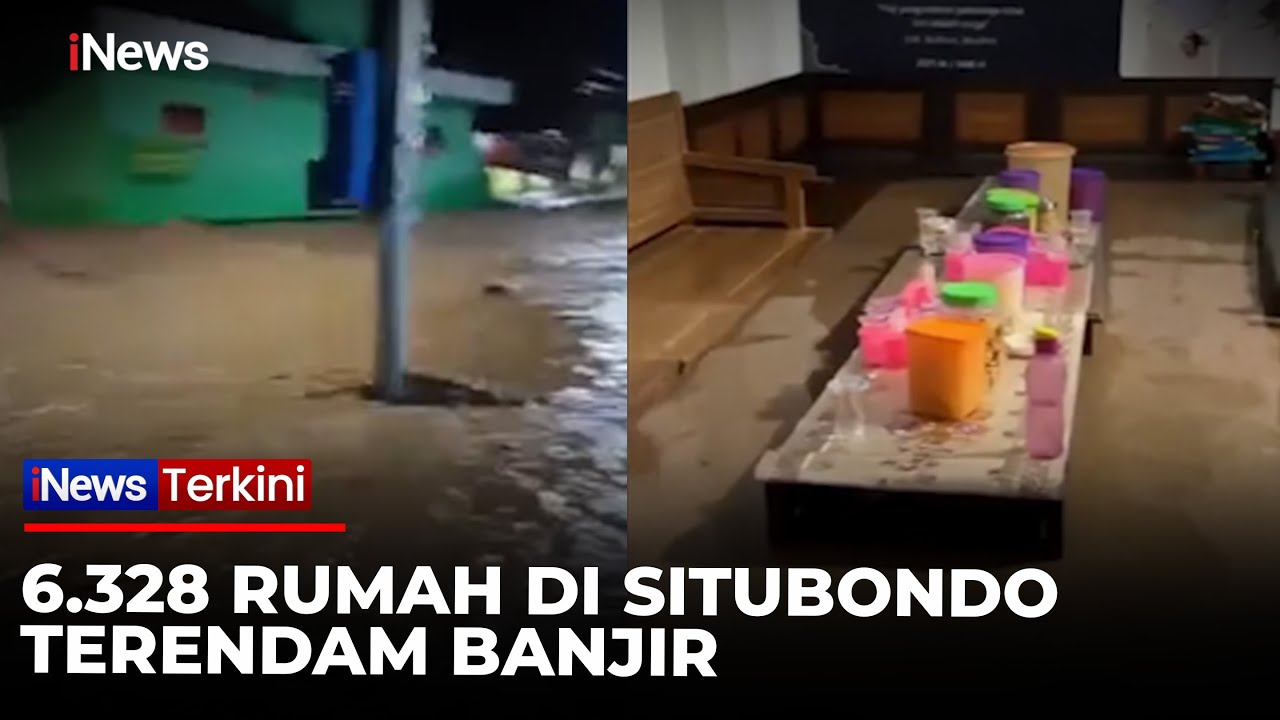 Air Sungai Meluap, Ribuan Rumah di Situbondo Terendam Banjir