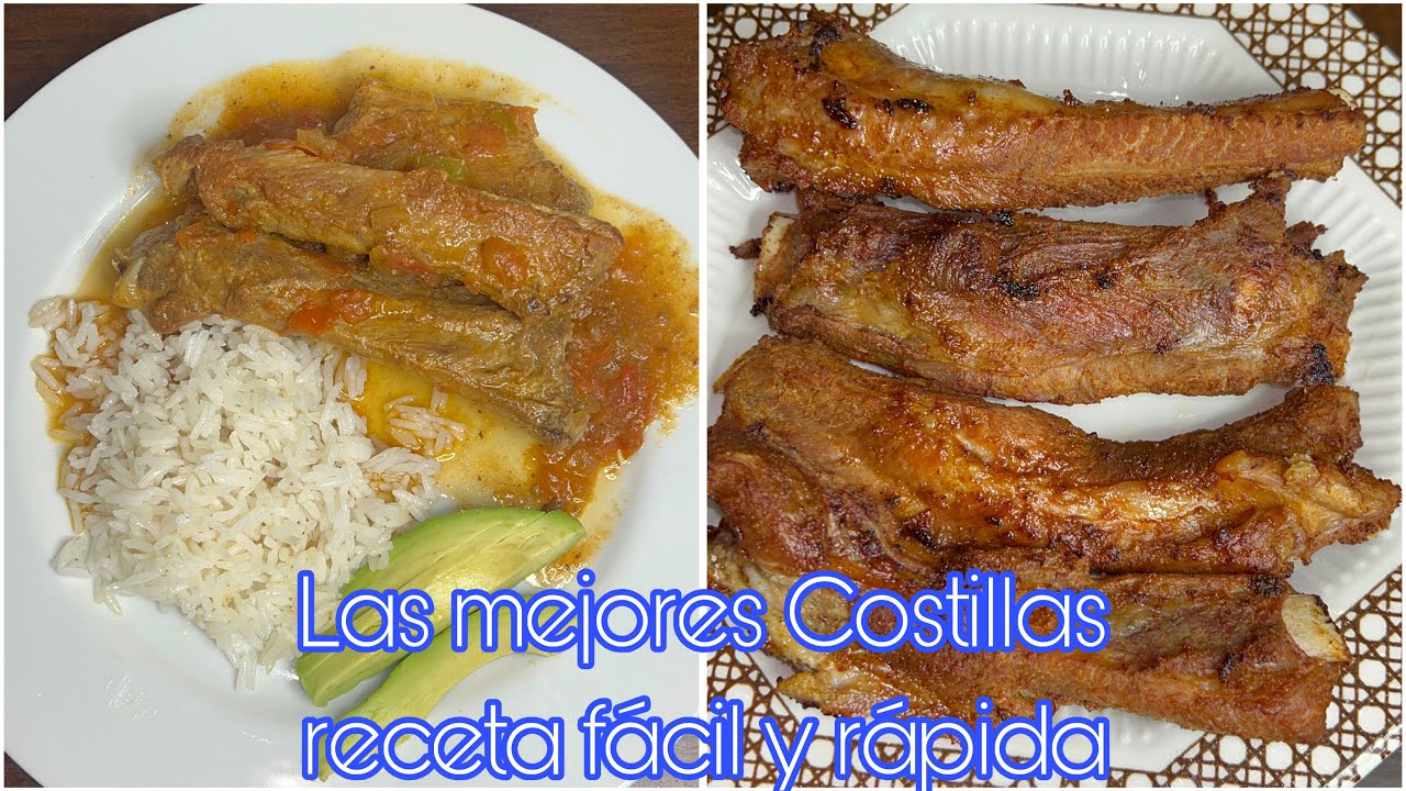 💥 Las Mejores Costillas a La Ranchera 👩‍🌾 o Doradas  Fáciles de hacer 😋 🐷