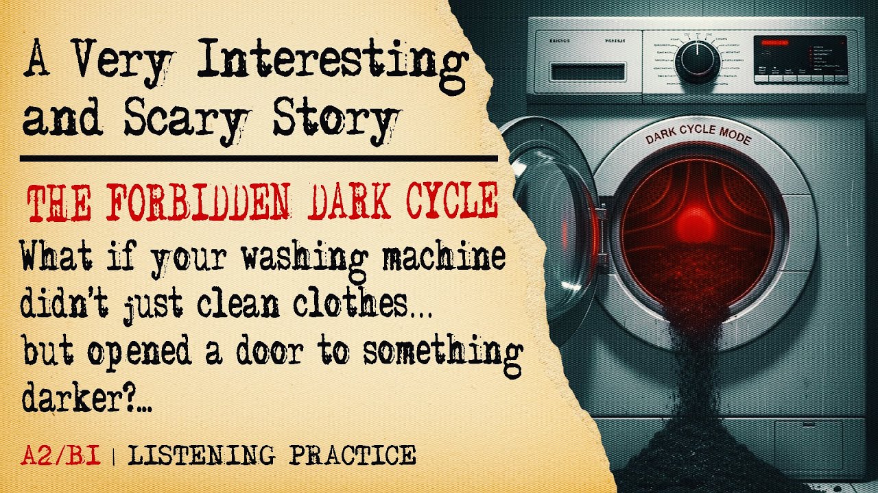 LEVEL A2/B1 English Horror Story: The Forbidden Dark Cycle | Learn English