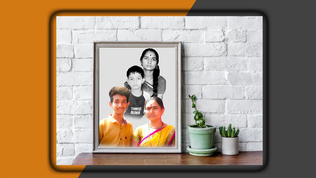 Age Transformation photoshop tutorial |  Photoshop 2020 | Atul Graphics