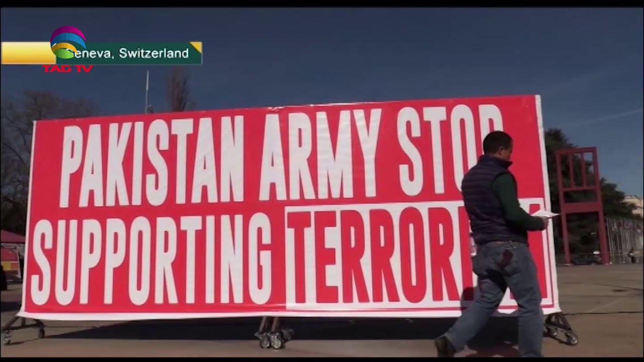 Pashtun Baloch Protest in Europe against Pakistan's Human Rights Abuses - Special Report @TAGTV