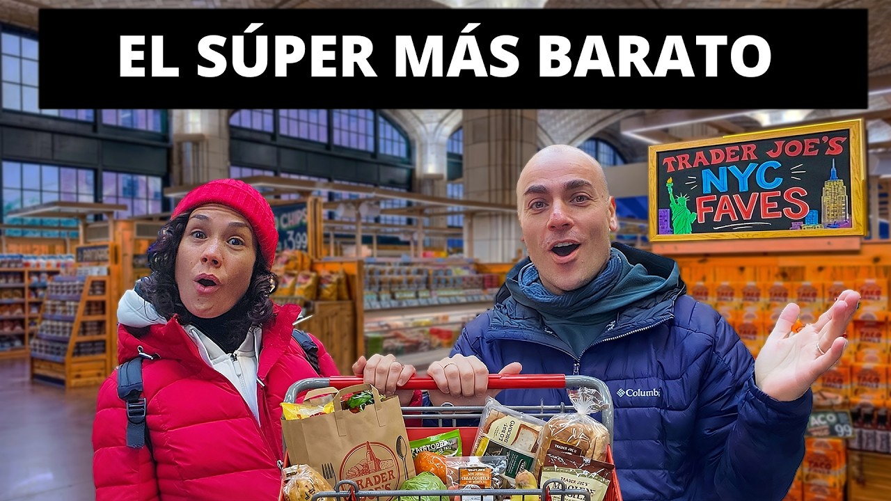El Supermercado MÁS BARATO de Nueva York para Viajeros: Guía Trader Joe's 2026