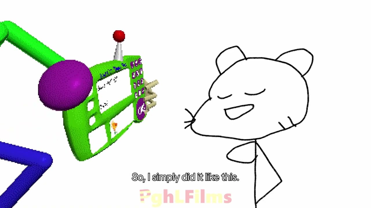 (AI COVER) Baldi and Gumball Solve Math, but Baldi is voiced by mystman12