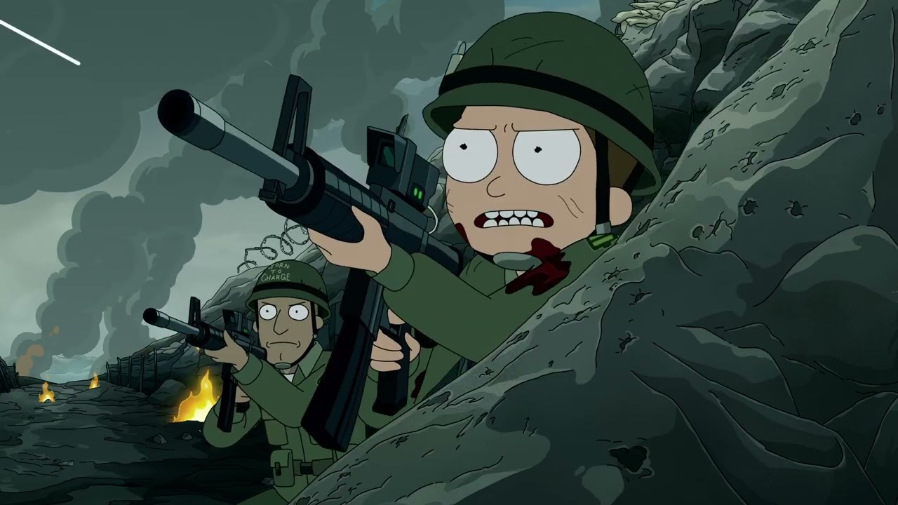 Rick and Morty Season 8. Episode 1. Summer of All Fears. Full Metal Jacket.