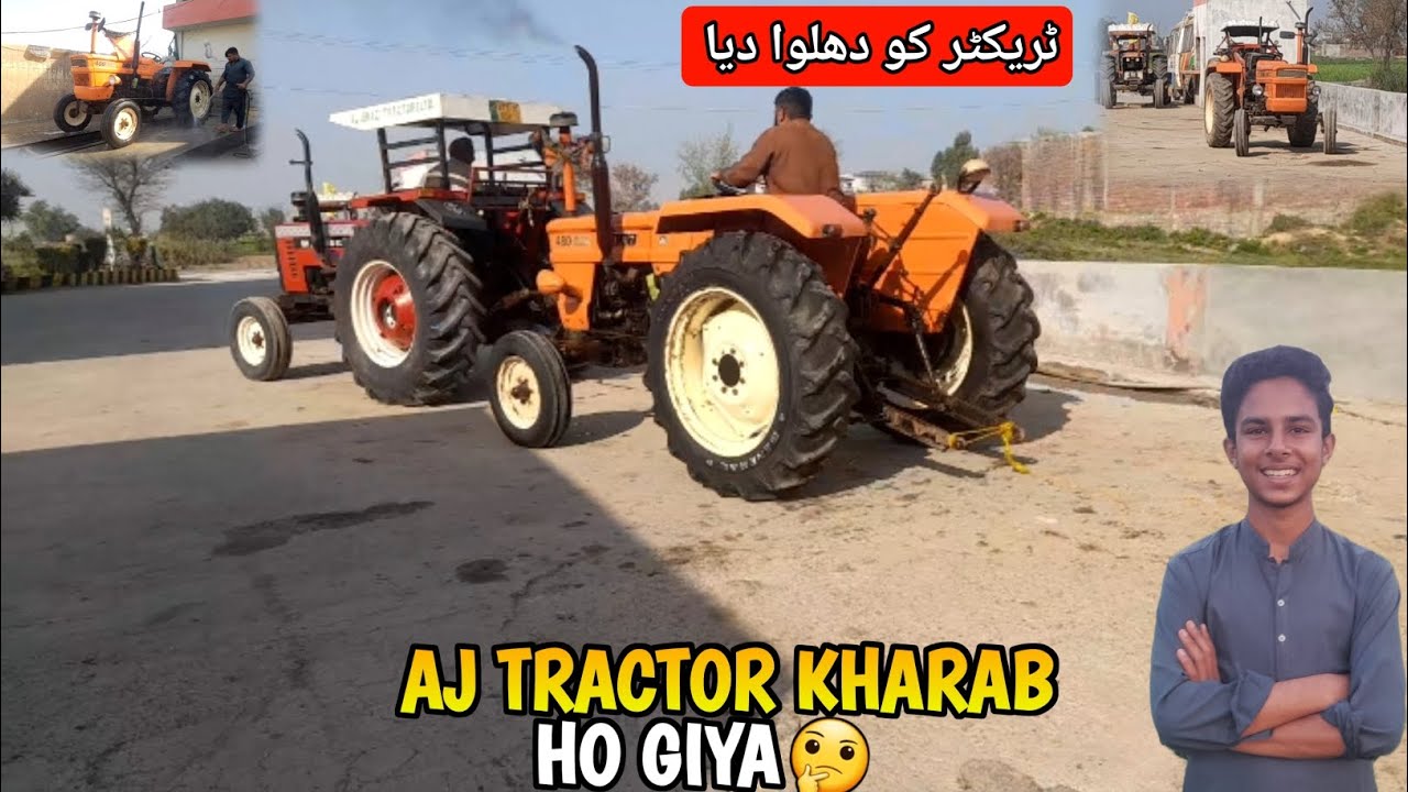 AJ TRACTOR KHARAB HO GIYA & Abdul wahab vlogs 