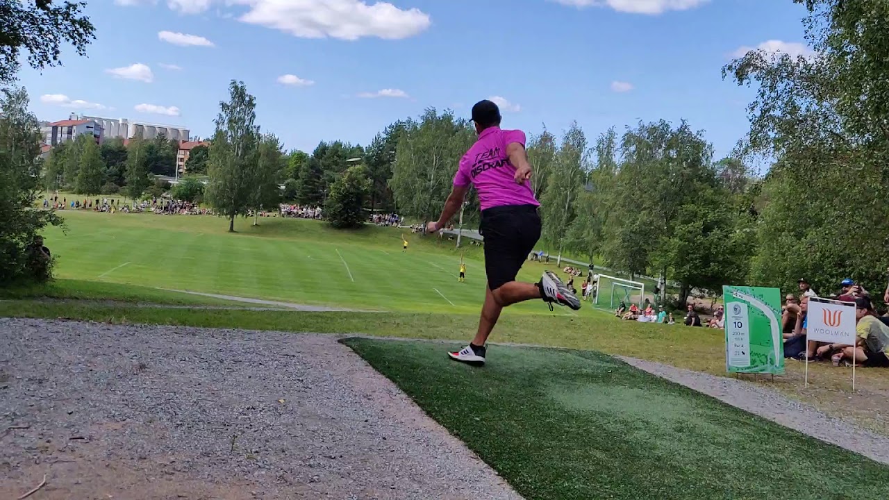 Paul McBeth - European Open 2019 - Hole 10 Tee Shot (Slow Motion)