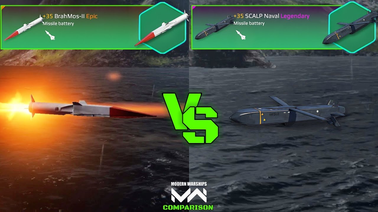 BrahMos-II VS SCALP Naval | Missiles Comparison | Modern Warships