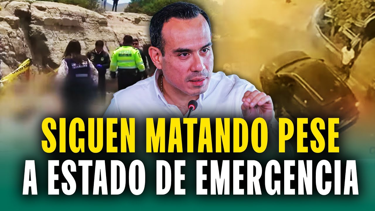 Doble asesinato en la Muralla de Chuquitanta: Siguen matando pese a estado de emergencia