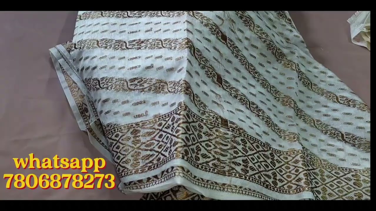 💥Grand look Half White Full Sarees Collection At Rs.449 / 7806878273💥