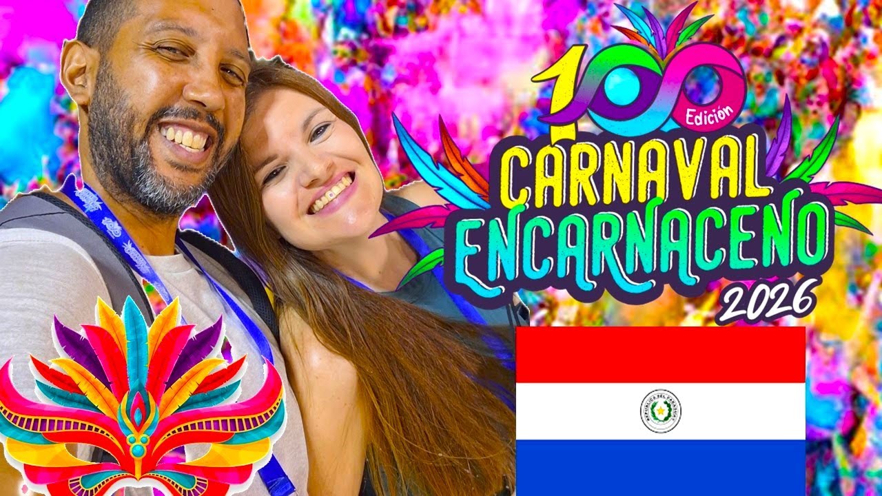 El Carnaval de Encarnación NO era lo que imaginábamos 😍