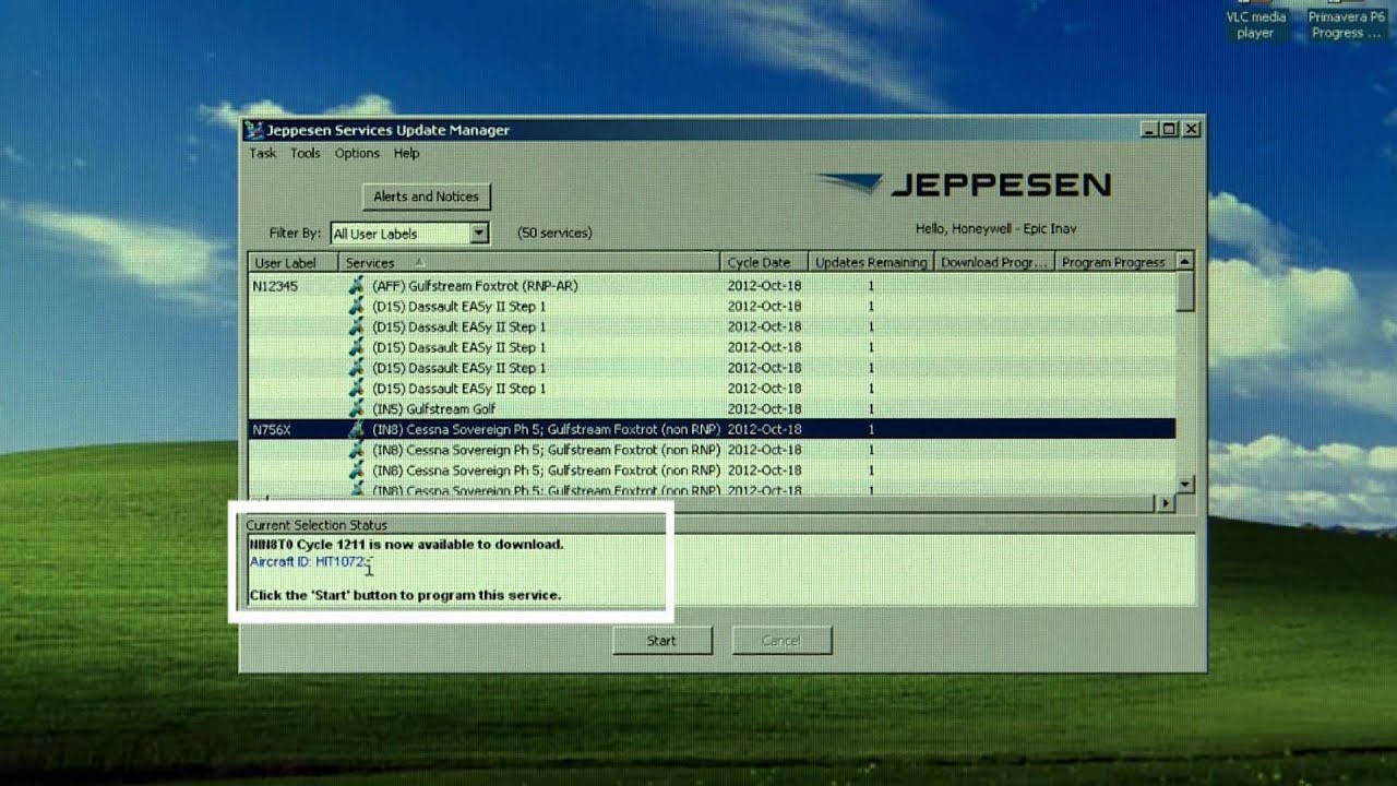 Honeywell Primus Epic - Downloading